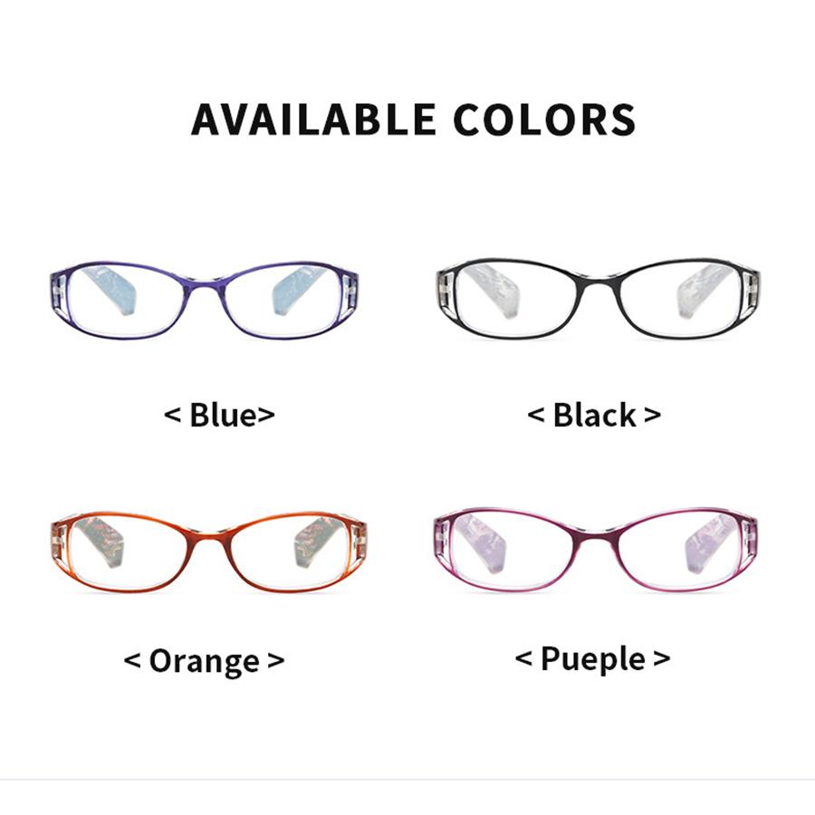Fashion Reading Glasses for Women Trendy Printed Anti Blue Light Correction Presbyopic Glasses Men