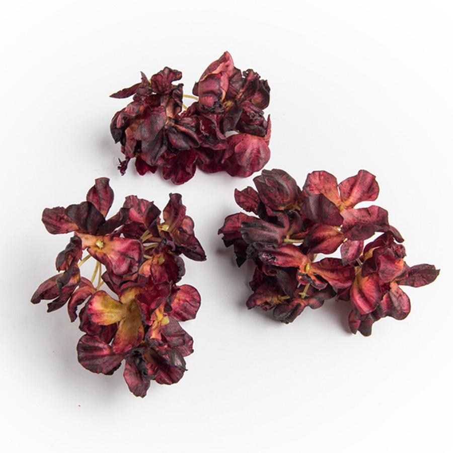 Artificial Flower Silk Hydrangea Wedding Bridal Bouquet Wreath Diy Gift Arrangement Home Vase Table Garden Scene Decoration Wall