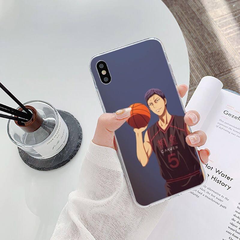 Daiki Aomine Kuroko Phone Case For IPhone 14 13 12 11 XS X 8 7 6 Plus Mini Pro Max SE 2022 Soft Transparent Phone Cover