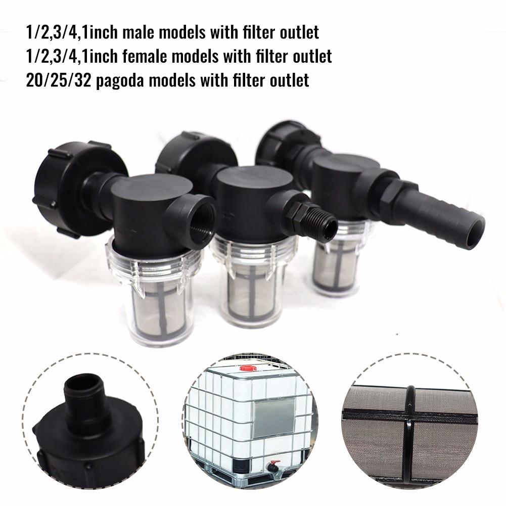 

Water Ball Valve Ton Filter Connector IBC Joint Garden Hose Adapter Tools 32