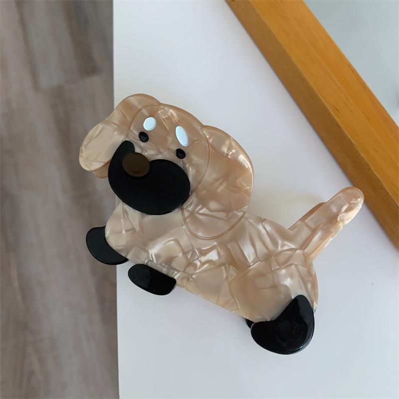 

1 шт. милая мультяшная заколка для волос из ацетата с соединением, креативный дизайн маленькой группы, заколка-краб из ацетата, новый аксессуар для волос