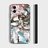 Zhezhi Game Wuthering Waves Phone Case For IPhone 17 Air 16 15 14 13 Pro Max 11 12 Black Silicone Cover