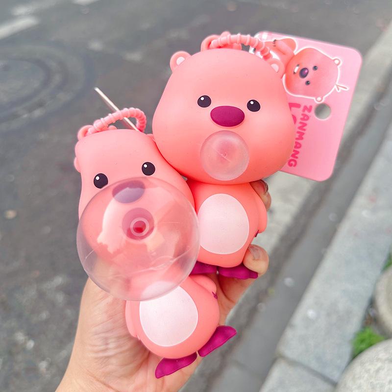 Loopy Bubbles Squishy Keychain Ruby Doll Pendant for Backpacks and Bags (2024 Edition)