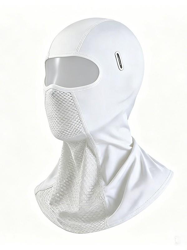 Ice Silk Full Face Cycling Mask: Breathable, Elastic, UV Protection
