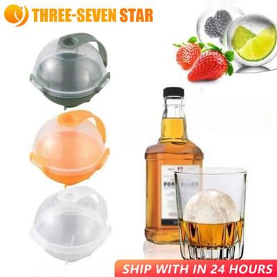 5CM Round Ball Ice Cube Mold DIY Ice Cream Maker Plastic Ice Mould Whiskey Ice Tray For Bar Tool Kitchen Gadget Accessories