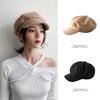 Schirmmütze Kinder Herbst und Winter Freizeit Nische Persönlichkeit Retro Trendy Britisch Vielseitige Baskenmütze Achteckige Mütze