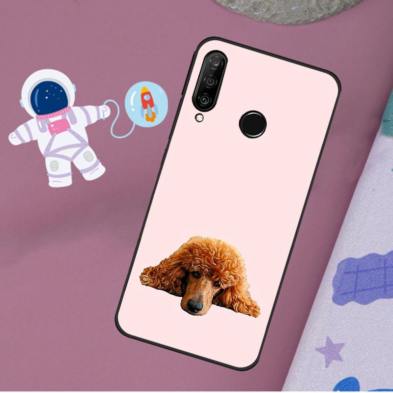 Poodle Dog Cartoon For Huawei Nova 5T 9 10 SE 7i 8i 11i 12i Y60 Y61 Y70 Y72 Y73 Y90 Y91 P20 P40 P30 Lite Case