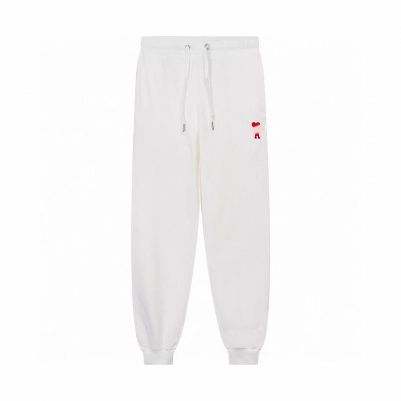 Cotton Couple Matching Set Oversized Hoodie With Heart Print Loose Fit Jogger Pants Men Women