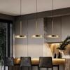 Nordic LED Pendant Light Disc Multicolor Dining Room Hanging Fixture For Bar Bedroom Living Room Study Indoor Decor Illumination