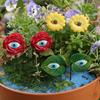 6 Plant Eyes, Creative Garden Decoration Bonsai Plugin, Resin Crafts