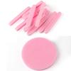 Facial Sponge Compressed,120 Count PVA Professional Makeup Removal Round Face Wash Sponges Spa Pads Exfoliating Cleansing for Women,Pink