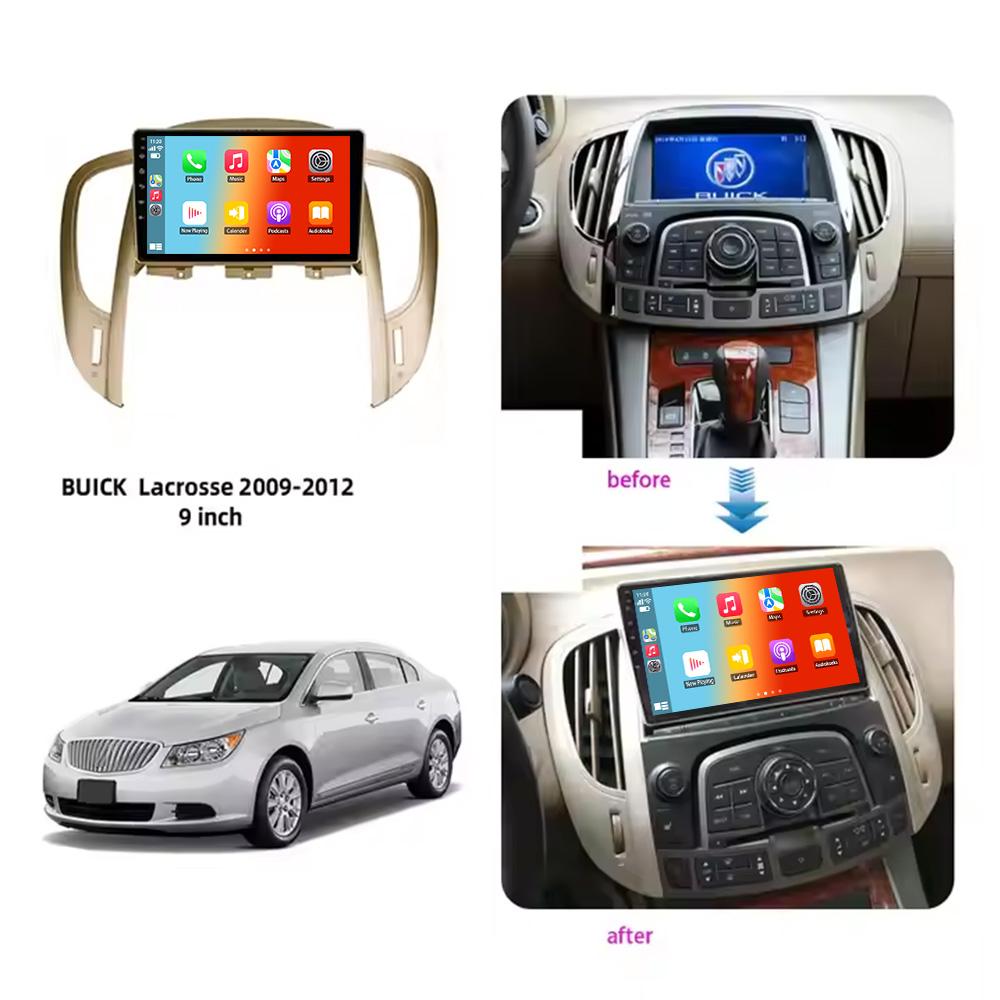 Car Radio Multimedia Video Navigation Stereo Android For Buick LaCrosse 2009-2013 Automotive Multimedia Bluetooth GPS