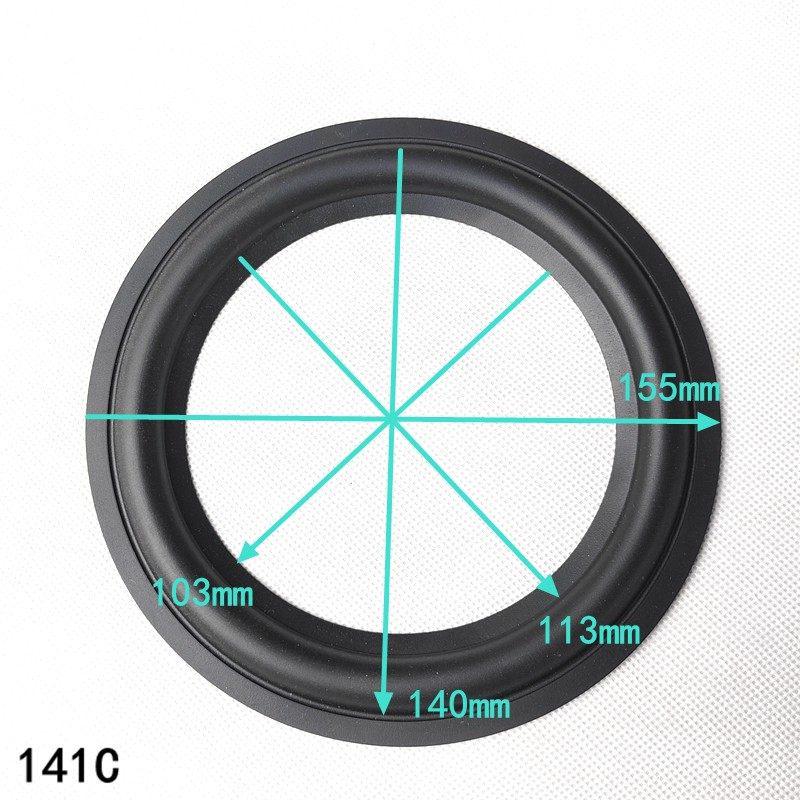 6.5-Inch Speaker Rubber Surround Edge Ring Accessory