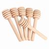 50Pcs Set Household Wooden Mini Jam Honey Dipper Jar Dispensing Collecting Stirring Rod Stick