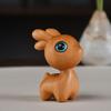 Argentina Green Sandalwood Fawn Carving Decorative Ornament 