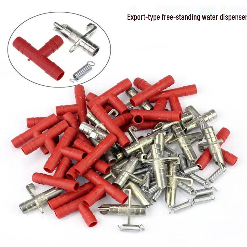 Automatická králičí pítka s kachním zobákem – Pitné zařízení pružinového typu