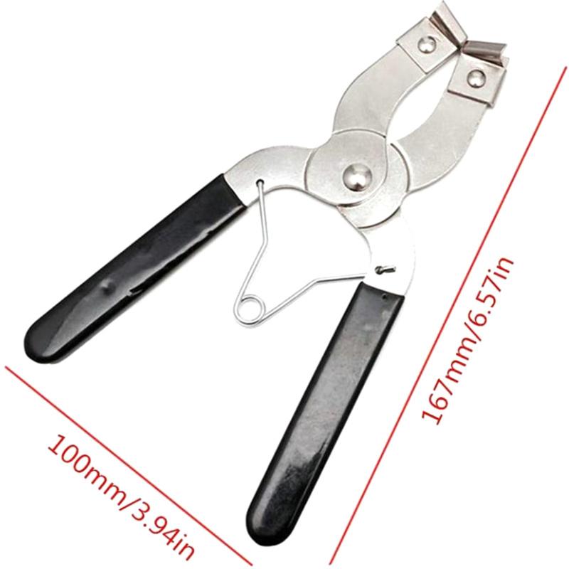 Kolbenring-Installateur, Kolbenring-Zange, Kolbenring-Kompressor-Werkzeug, Edelstahl, Fahrzeug-Wartungsklemme, langlebiger Motor