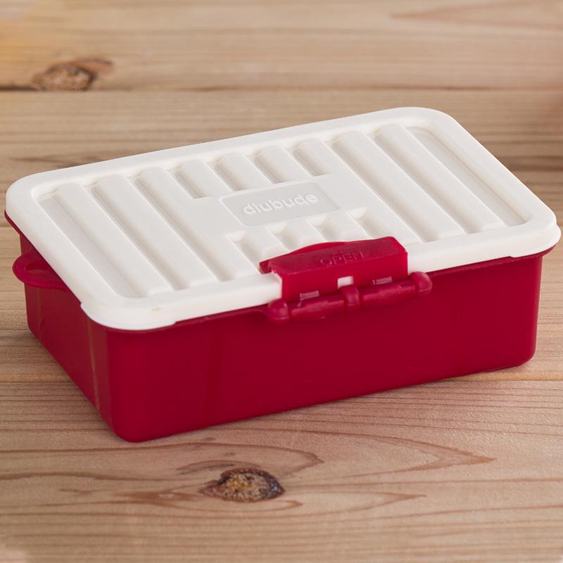 Flip-Top Candy-Colored Storage Box for Loose Change, Jewelry, Cards, and Rubber Bands
