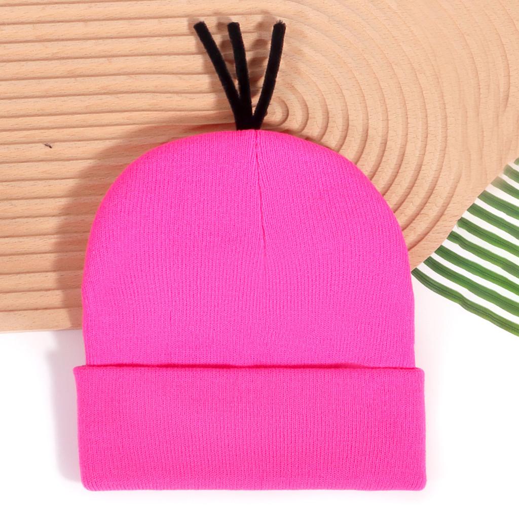 Minions Knitted Hat With Warmth For Halloween Cosplay And Casual Winter Wear