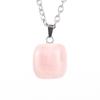 Natural Crystal Natural Stone Tiger Stone Irregular Shape Small Pendant Necklace N627