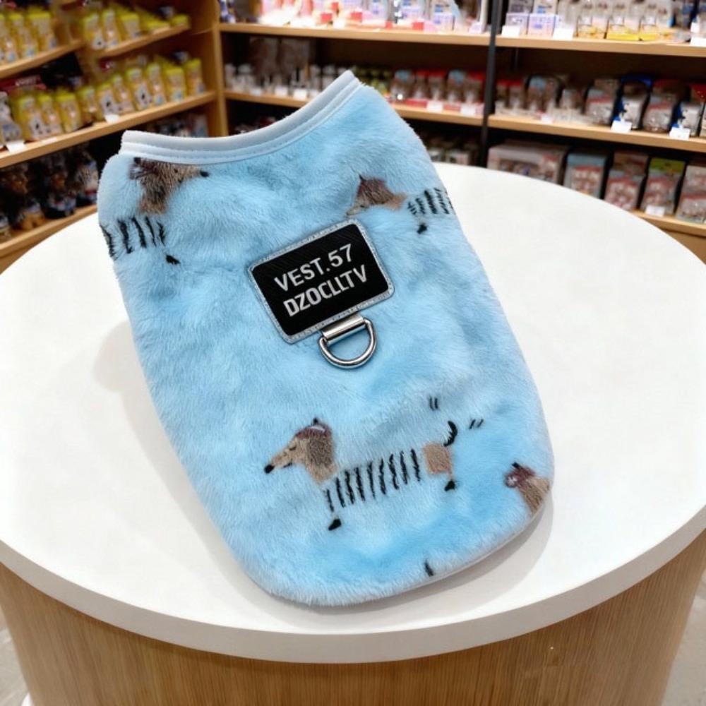 Verdickende Winterwelpenkleidung Fleece Warme Hundeweste Neues Hunde-Sweatshirt Nacktkatze