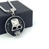 New Fashion Gothic Men's Skull Pendant Necklace Cool Punk Jewelry