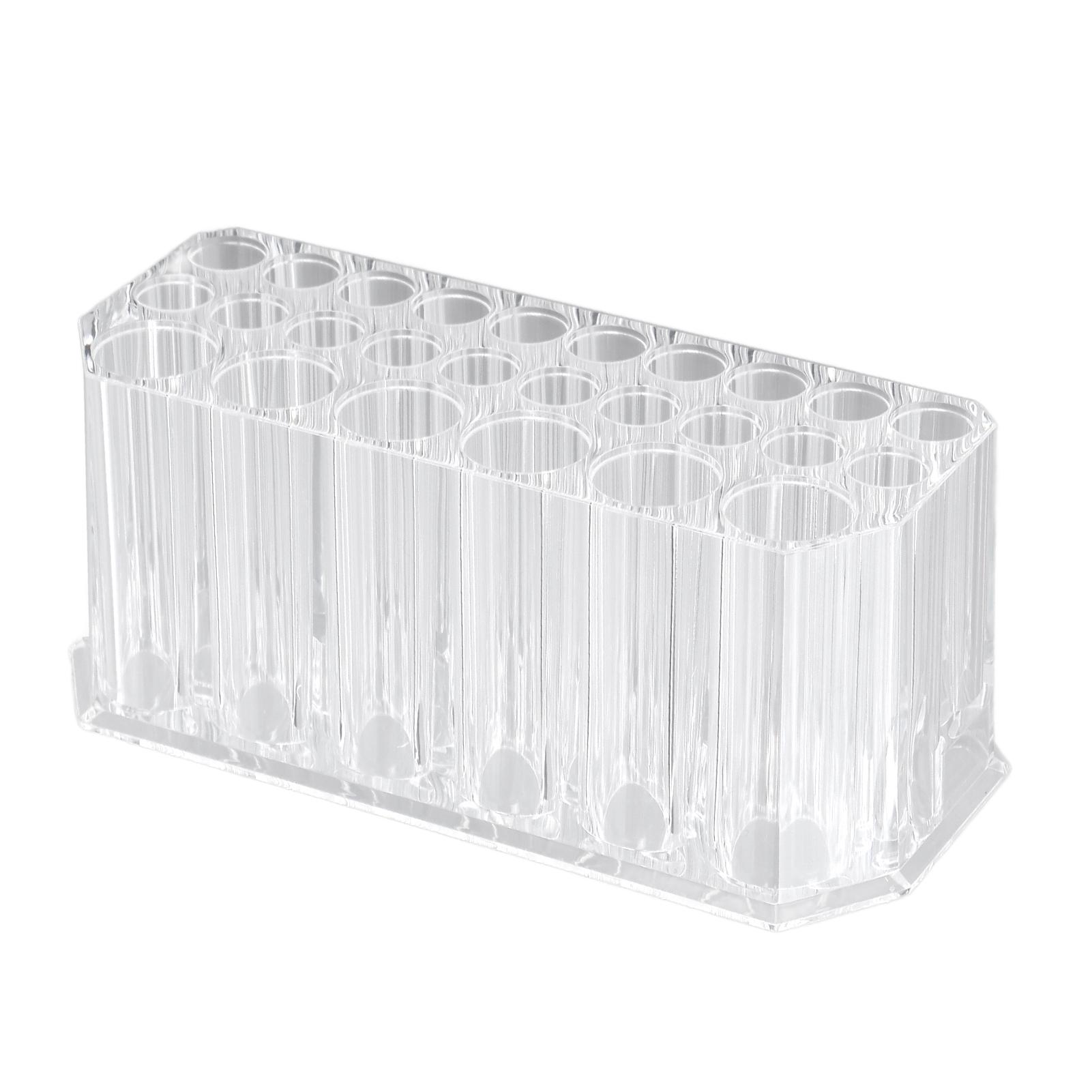 

Подставка для кистей на 26 отверстий, поддерживающая порядок, акриловый материал, квадратный дизайн, большая вместимость, прозрачная