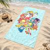 Rainbow Brite Beach Towel Quick Dry Sand Free Lightweight Beach Towels for Travel Swimming Camping