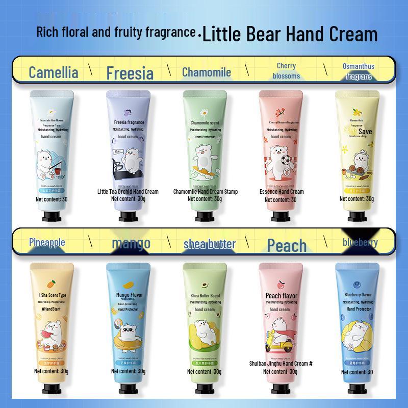 

Official Soft & Fragrant Hand Cream 30g - Moisturizing, Hydrating, and Skin-Nourishing Formula
