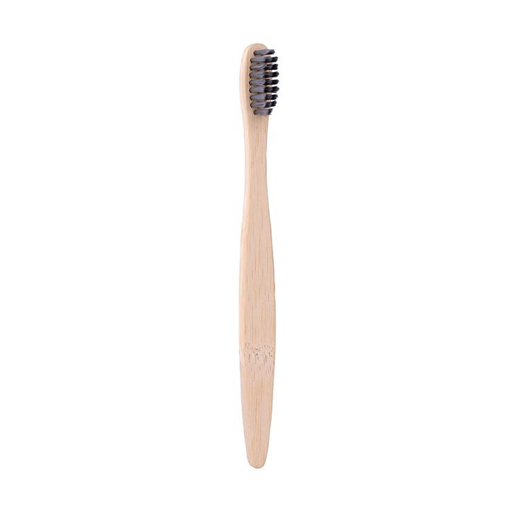 Single Pack Free Samples 100% Biodegradable Eco Friendly Cheap Flat Soft Bamboo Toothbrush Cepillo Dental Bambo Set