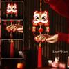 NEW 2026 Year Of The Horse Hanging Ornament Year Lucky Lion Dance Decoraitons DIY Party Ornament Spring Festival Home Decor