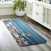 1PC Starfish Pattern Kitchen Rugs Non-Slip Home Door Mats Pop Design Bathroom Rugs Bath Mat Carpet for Home Sink Laundry Decor