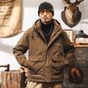 American Retro Men's 2025 High Loft Winter Down Jacket – Trendy, Warm, Windproof Workwear