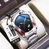 BINBOND Rhombus Alloy Men's Quartz Watch - Douyin Trendy Couples Edition