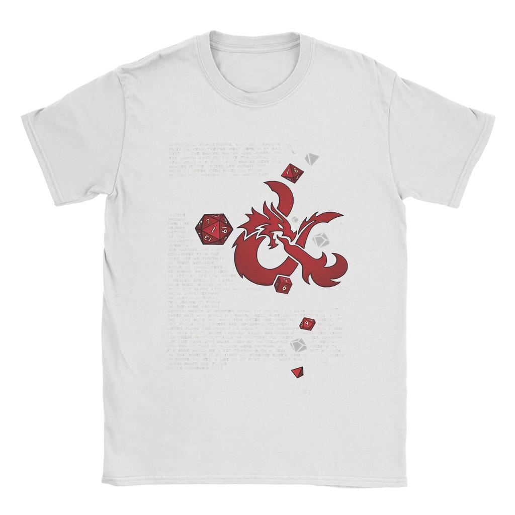 Awesome  Roll DnD Dungeons and Dragons TShirt for Unisex Crew Neck Cotton T Shirt  Short Sleeve Tees Clothes