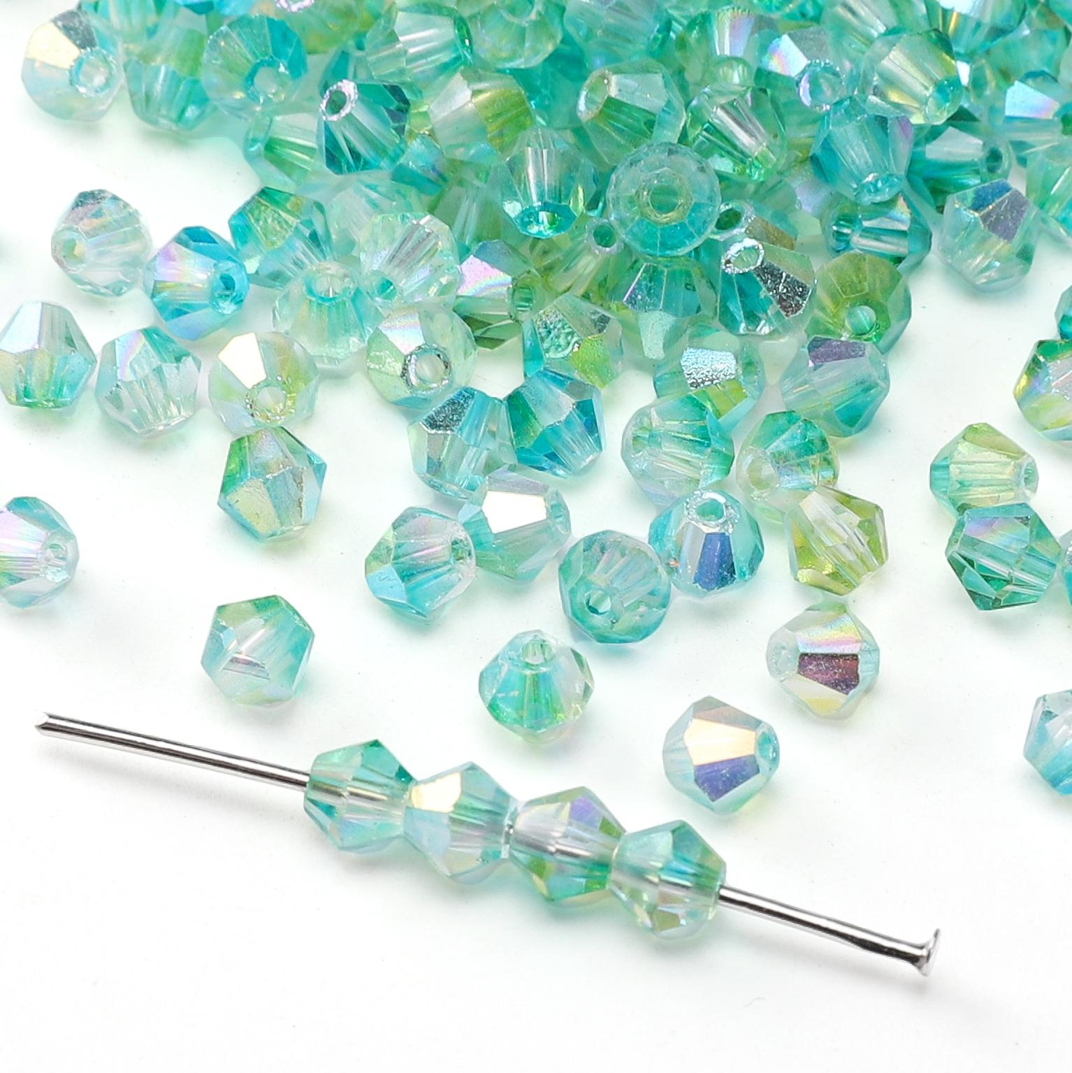 

130 шт. Стеклянные бусины-разделители для ювелирных изделий, ручная работа, DIY-аксессуары