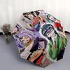 1pc Outdoor Umbrella with Anime Characters | Automatic Opening & Closing | Portable 3-Fold Design | 8-Rib Iron Frame | Perfect Gift for Fans, Tra