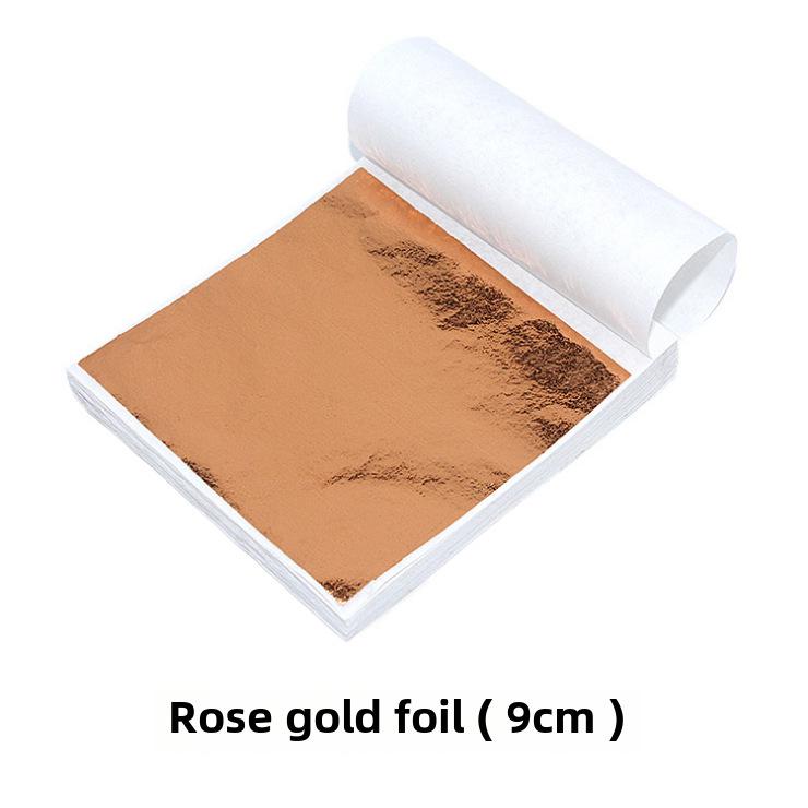 Taiwan Gold 9 Cm Gold Line Nail Art Stickers, 100-Piece Gold Foil Decoration
