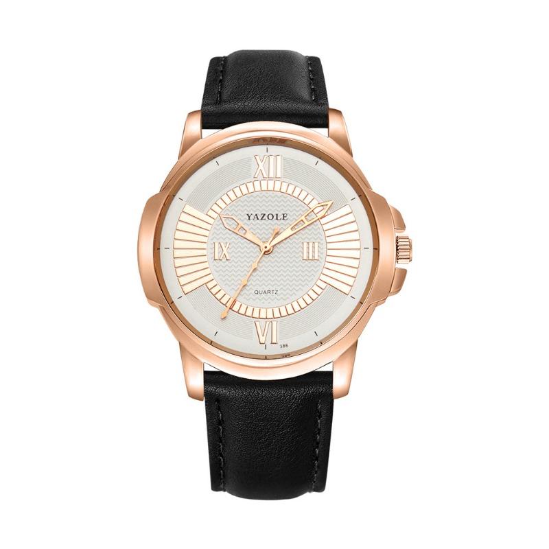 Top Brand New Men's Watch Quartz Rose Gold Fashion Waterproof Luxury Casual Watch