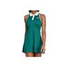 Adidas Tennis Heritage Fashionable Versatile Slim Fit Sleeveless Dress Set Women Dresses Academy-Green JD6115