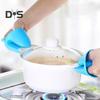 1Pc Oven Glove Anti Scald Non Slip Flexible Waterproof Easy To Clean Heat Insulation Plastic Easy Hanging Baking Mitt Kitchen Supplies