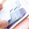 Colorful Simple Gradient Color Self-Adhesive N Times Indexes Memo Pad Sticky Notes Bookmark School O