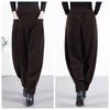 Sisbaishi Women's High-Waist Harem Casual Pants