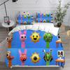 New 3d Print Game Sprunki Bedding Sets Bed Cover Comforter Duvet Cover Pillow Case 2-3 Pieces Sets Kids Adult Bedroom Decoration