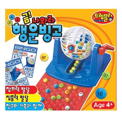 Jogo de tabuleiro Adelaide Gold Lucky Bingo, brinquedos populares coreanos de cores misturadas