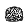 Viking Dragon Rune Stainless Steel Ring Mens Biker Hip Hop Celtic Knot Jewelry Gift Fashion Amulet