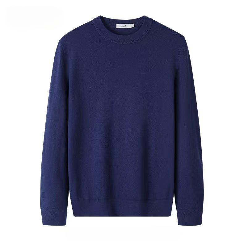 Jarní Podzimní Svetr Pánský O-výstřih Dlouhý rukáv Kašmírové Pleteniny Dámské Oblečení Grace Basic