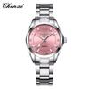 CHENXI 021B Women's Quartz Watch Fashion Elegant Waterproof Stainless Steel Strap Casual Wristwatch for Ladies Gift