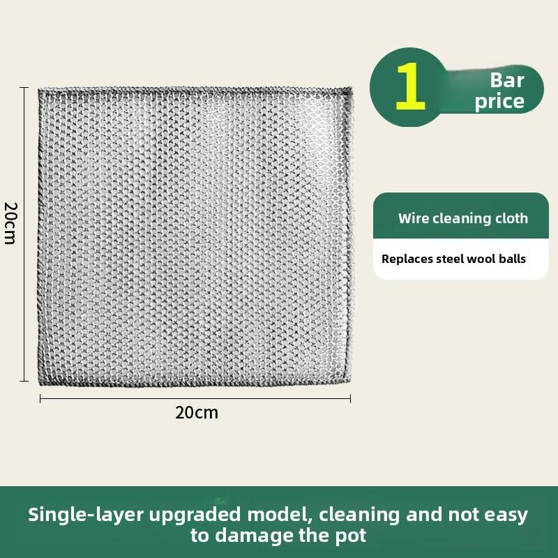 

Набор нейлоновых салфеток для мытья посуды и губок для чистки без царапин - Многоцелевая кухонная уборка для кастрюль, сковородок и посуды (Разные размеры и стили) picture display