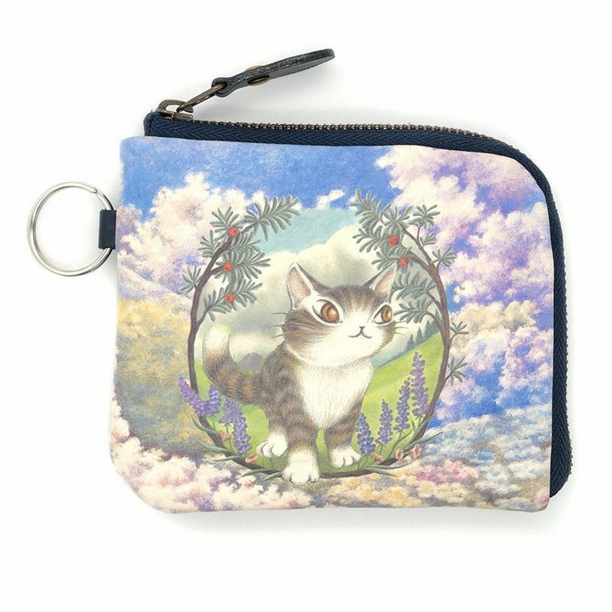 

[WACHIFIELD] Dayan the Cat Genuine Leather Wallet and Pass Case in One